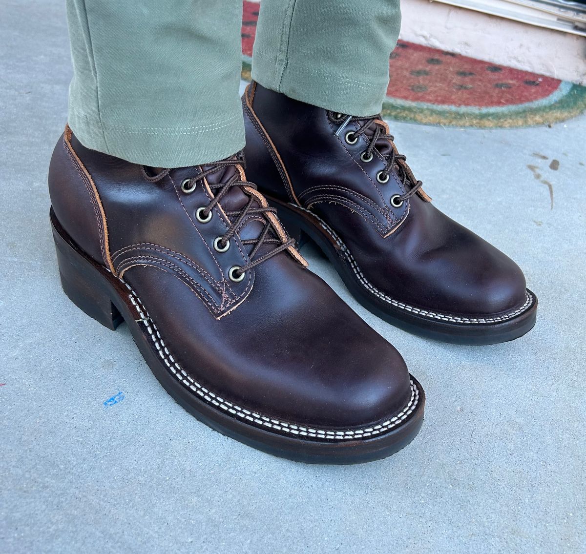 Photo by i29alpha on January 13, 2024 of the Frank's Boots Wilshire in Seidel Brown Domain.