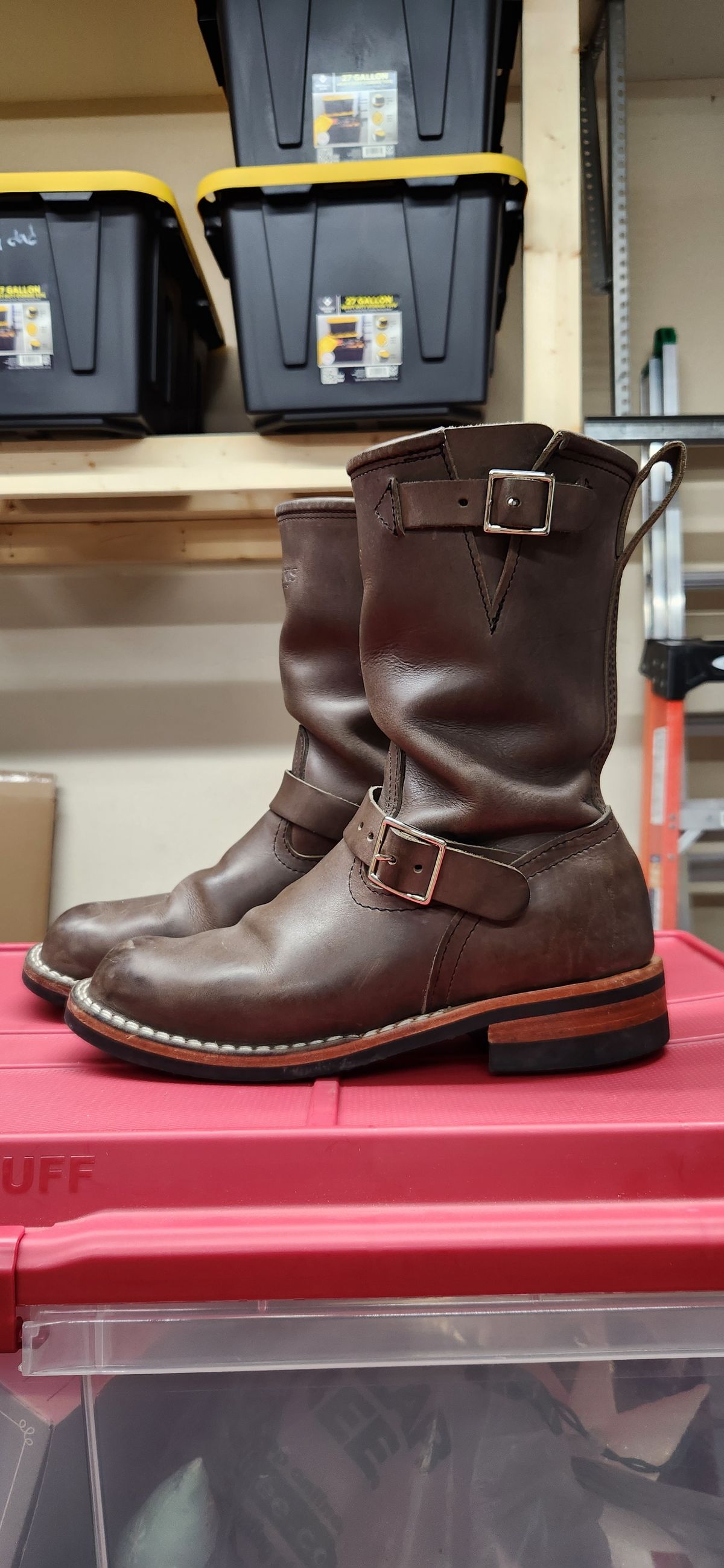Photo by manuelbriones on January 6, 2024 of the Nicks Renegade in Horween Steel Predator.