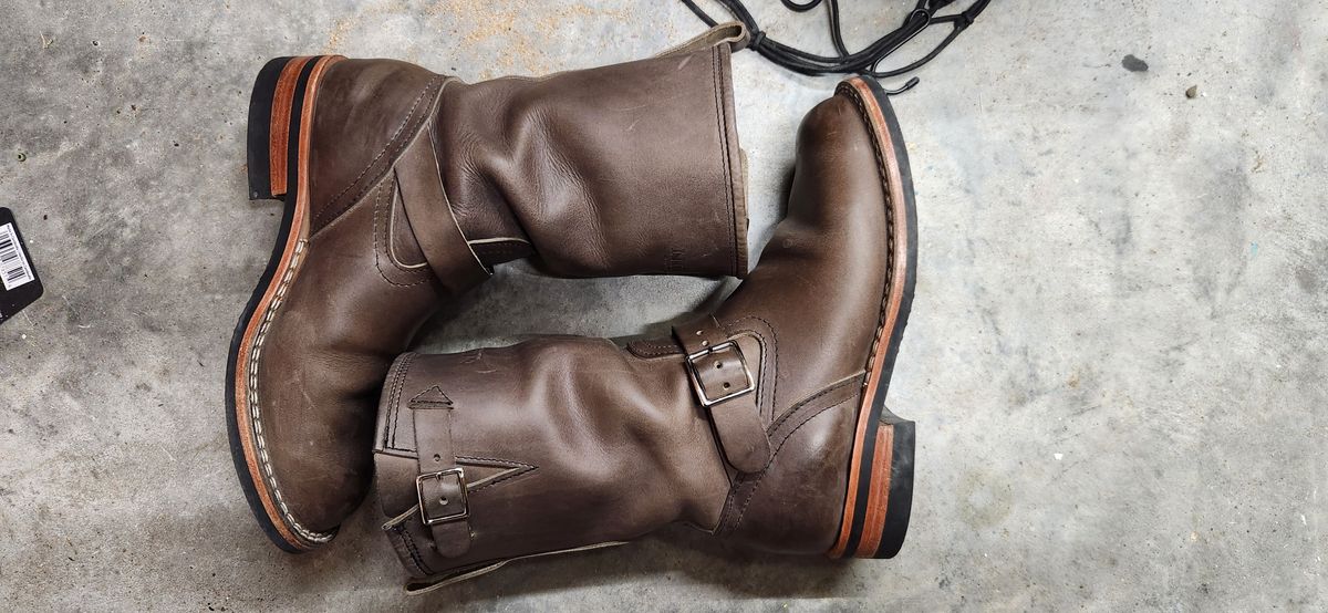 Photo by manuelbriones on January 6, 2024 of the Nicks Renegade in Horween Steel Predator.