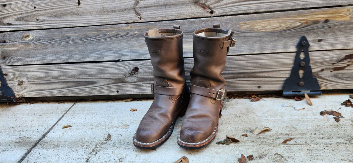 Photo by manuelbriones on February 4, 2024 of the Nicks Renegade in Horween Steel Predator.