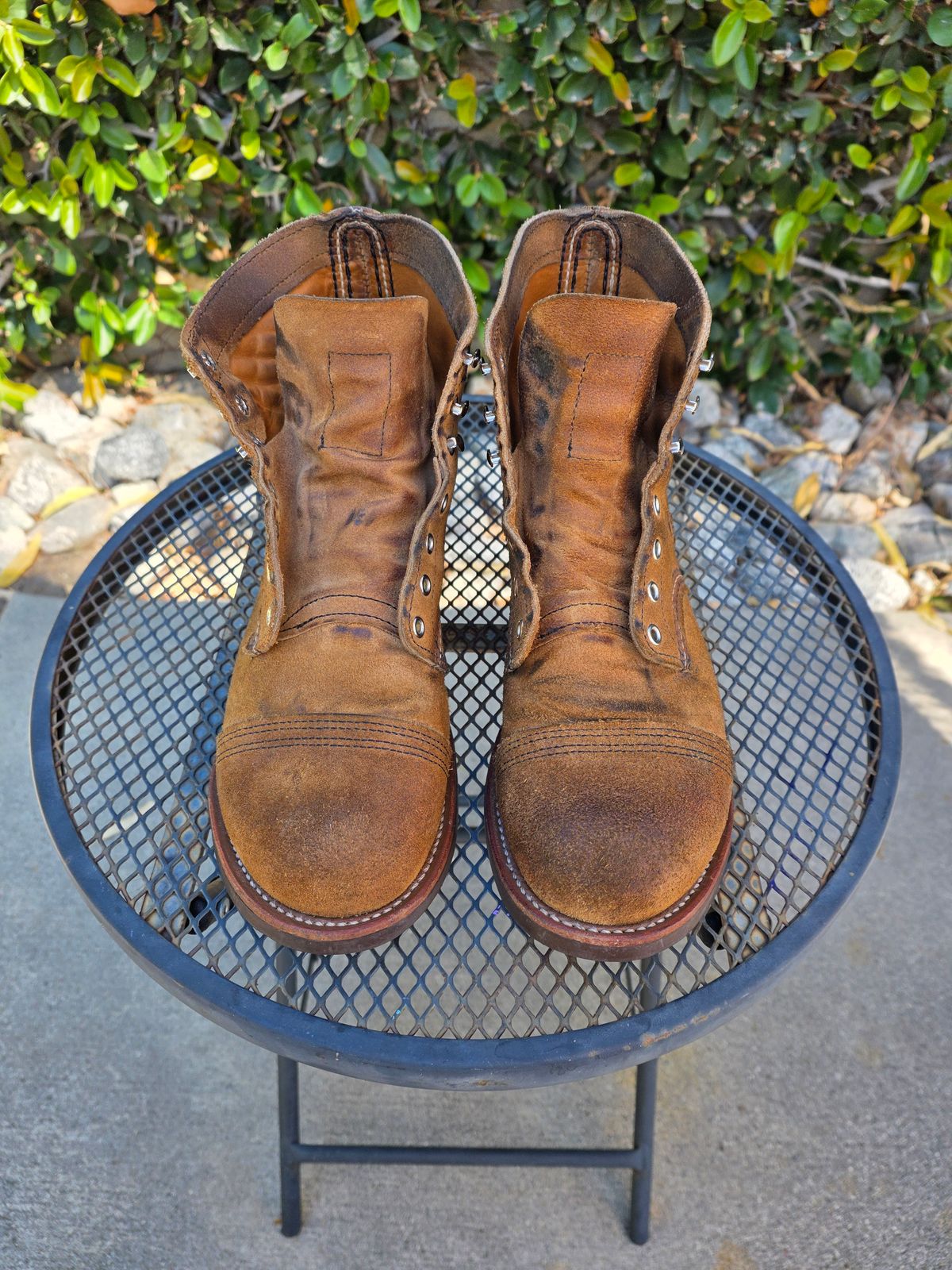 Photo by kananaios on March 23, 2026 of the Red Wing Iron Ranger in S.B. Foot Hawthorne Muleskinner.