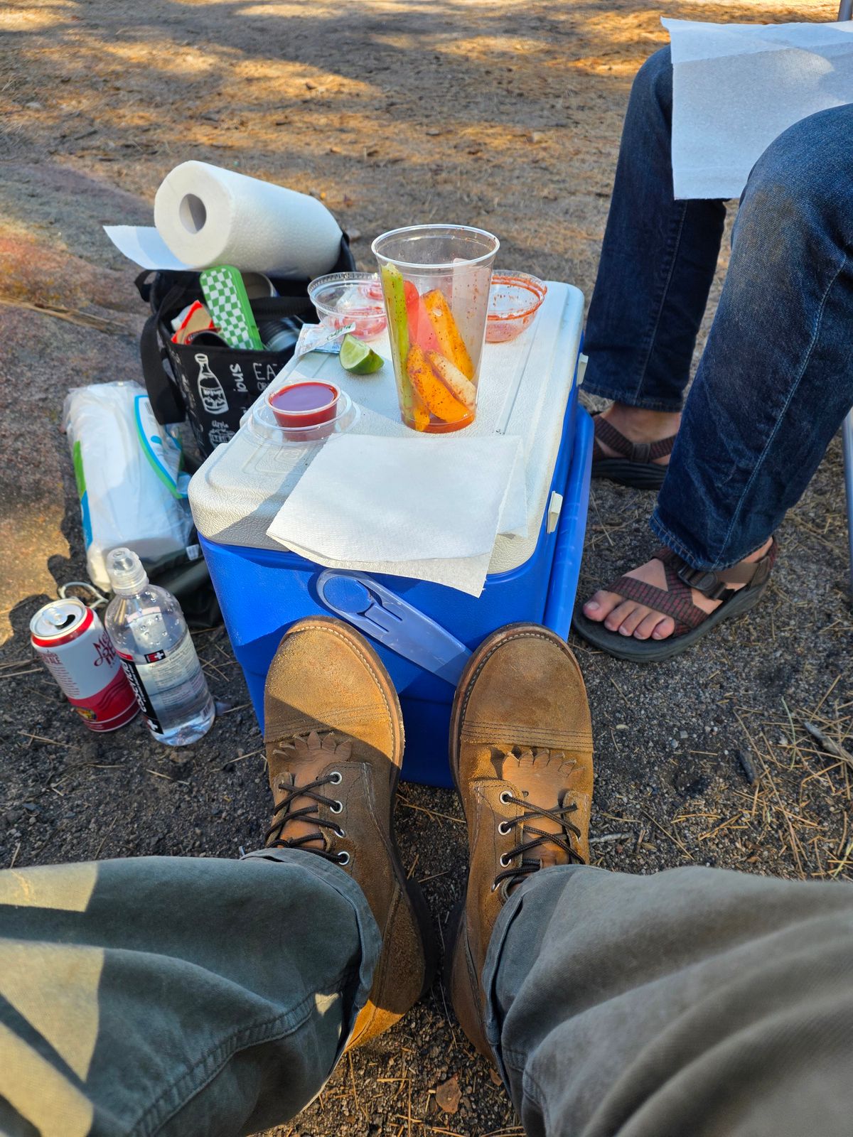 Photo by kananaios on March 20, 2026 of the Red Wing Iron Ranger in S.B. Foot Hawthorne Muleskinner.