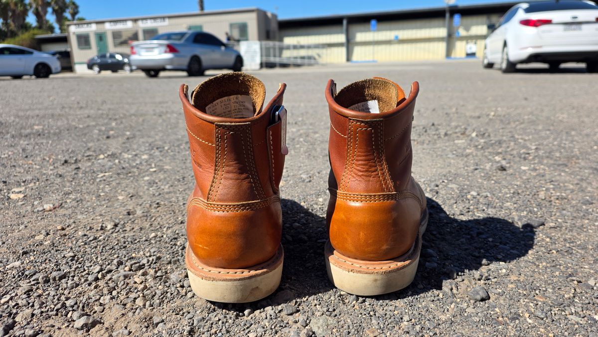 Photo by kananaios on September 20, 2025 of the White's Perry 6" Select in Seidel Tobacco Stampede.