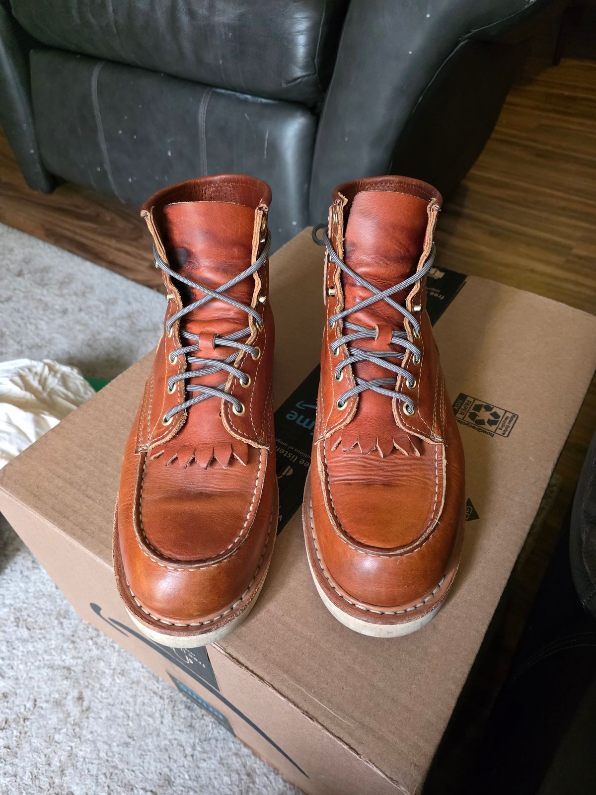 Photo by kananaios on March 30, 2026 of the White's Perry 6" Select in Seidel Tobacco Stampede.