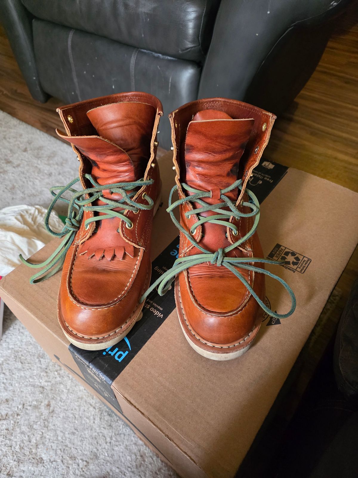 Photo by kananaios on March 30, 2026 of the White's Perry 6" Select in Seidel Tobacco Stampede.