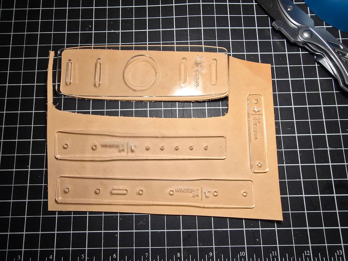 Photo by kananaios on October 5, 2025 of the Self-Made Winston Pattern in Unknown Natural Veg Tan.