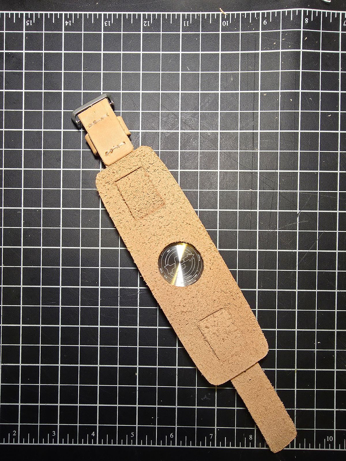 Photo by kananaios on October 6, 2025 of the Self-Made Winston Pattern in Unknown Natural Veg Tan.