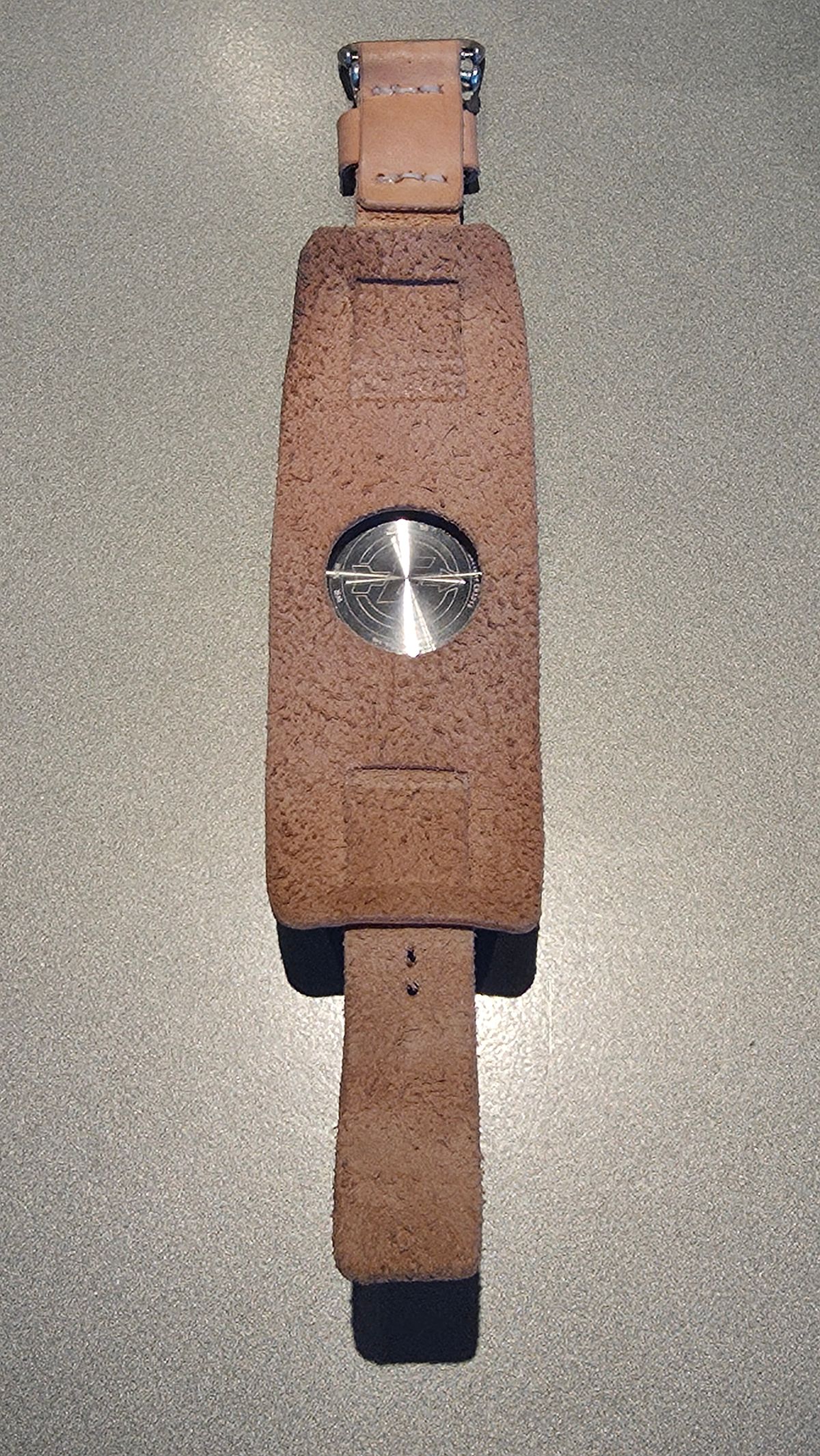 Photo by kananaios on October 10, 2025 of the Self-Made Winston Pattern in Unknown Natural Veg Tan.