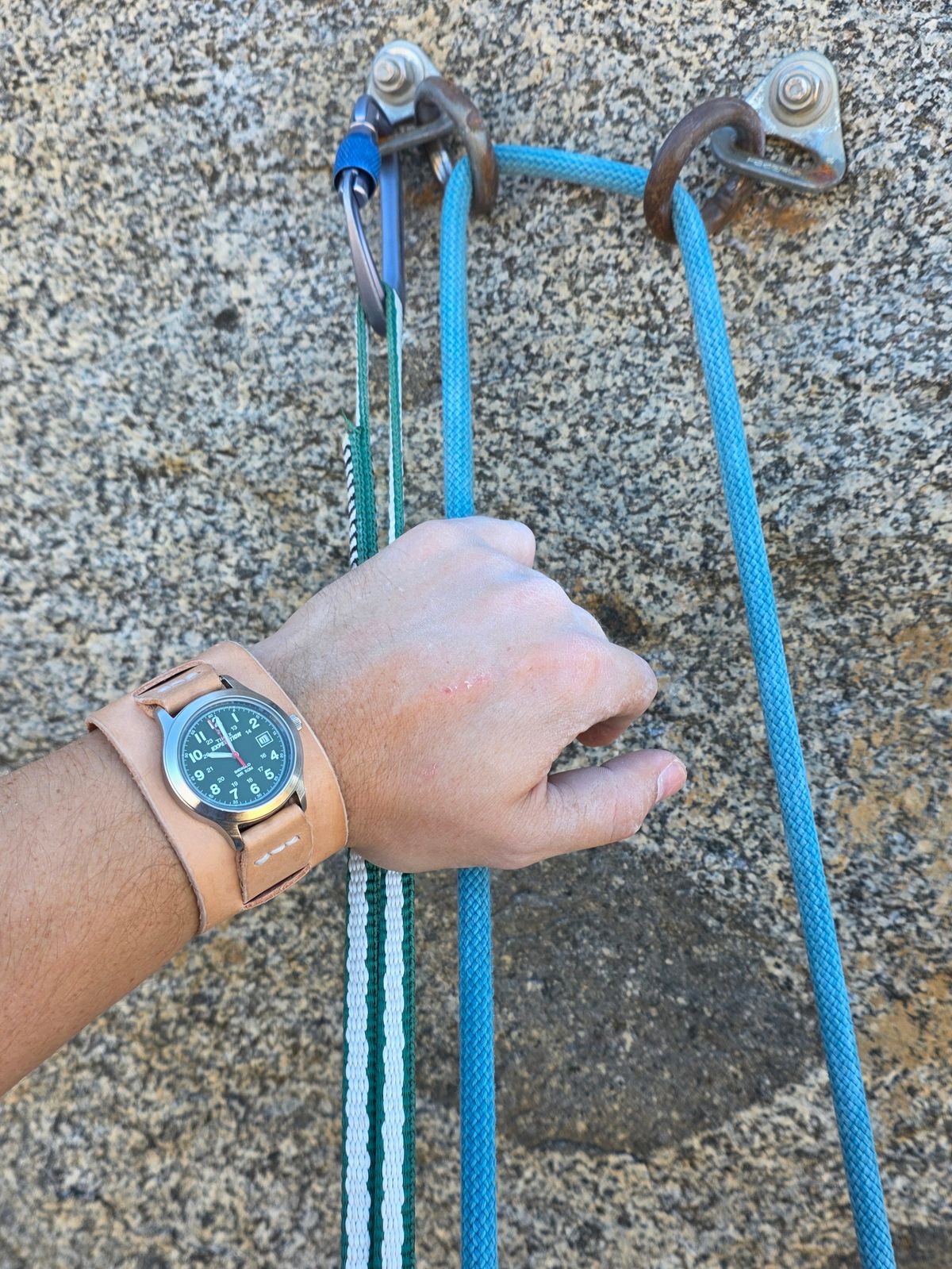 Photo by kananaios on October 11, 2025 of the Self-Made Winston Pattern in Unknown Natural Veg Tan.