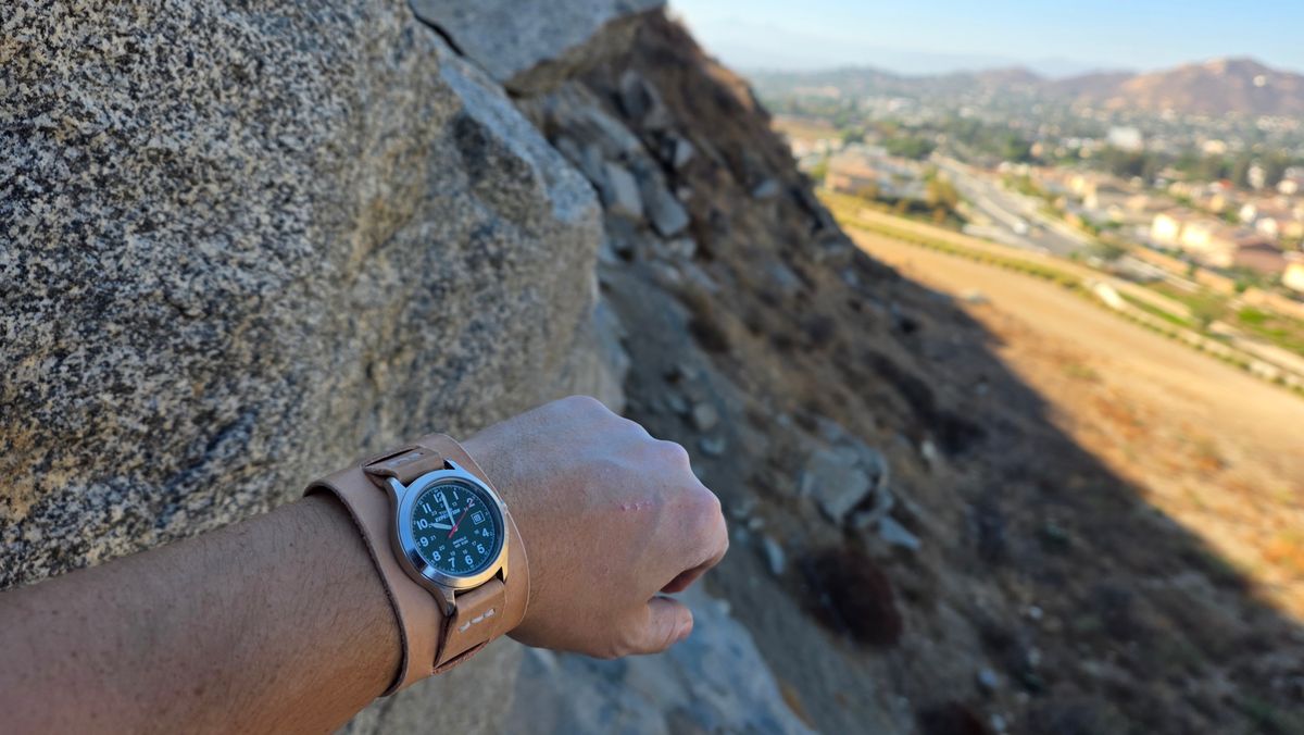 Photo by kananaios on October 11, 2025 of the Self-Made Winston Pattern in Unknown Natural Veg Tan.