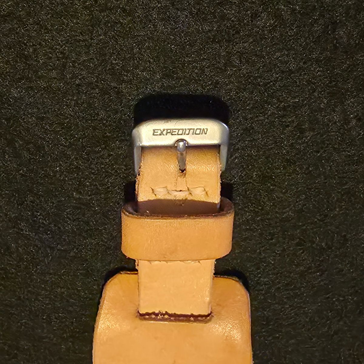 Photo by kananaios on October 12, 2025 of the Self-Made Winston Pattern in Unknown Natural Veg Tan.