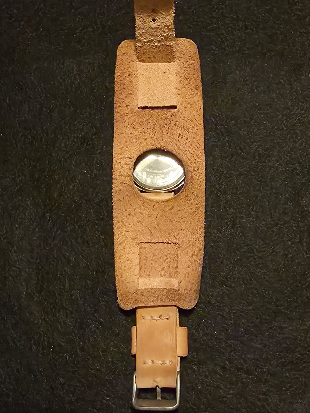 Photo by kananaios on October 17, 2025 of the Self-Made Winston Pattern in Unknown Natural Veg Tan.