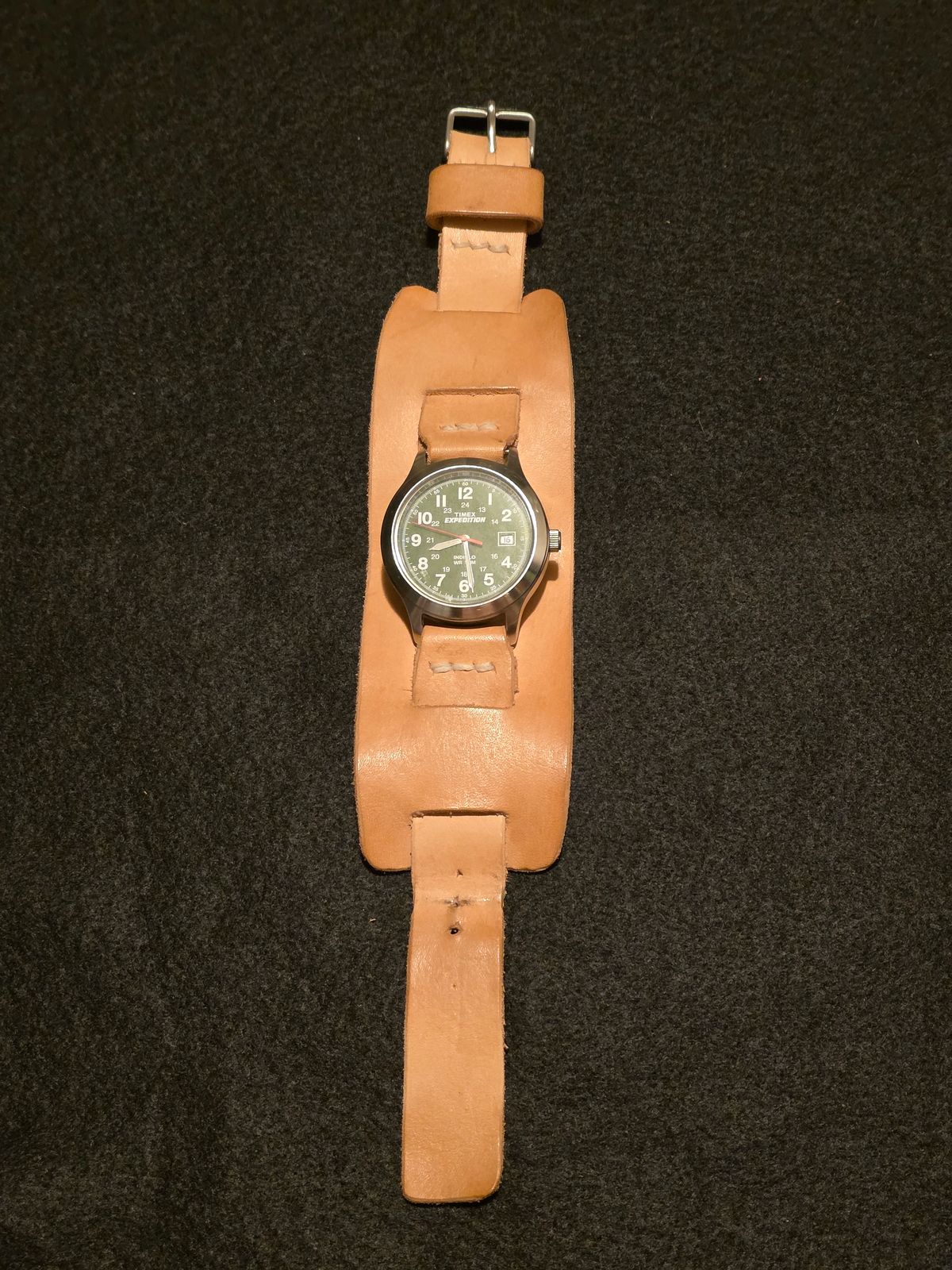 Photo by kananaios on October 17, 2025 of the Self-Made Winston Pattern in Unknown Natural Veg Tan.