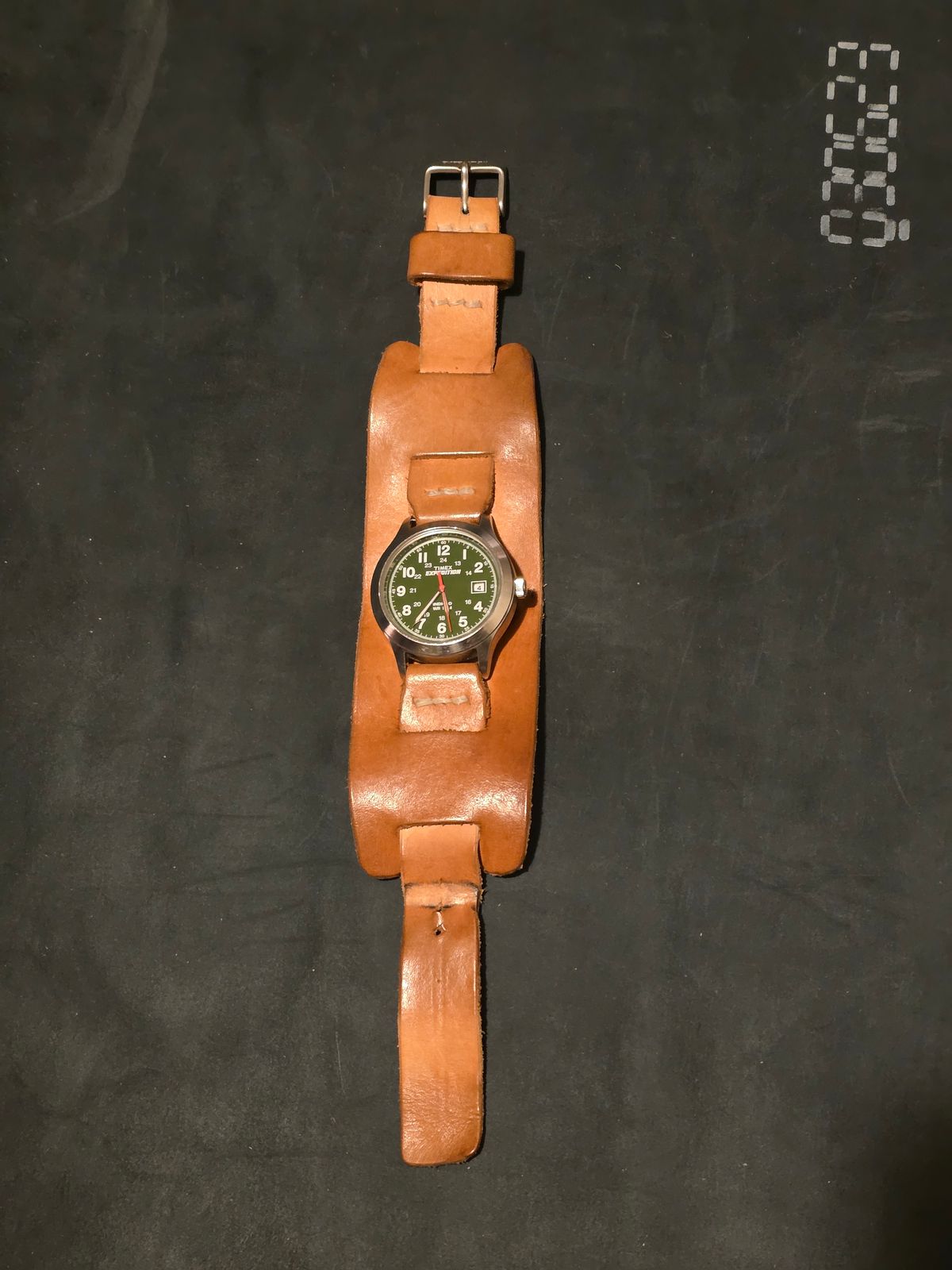 Photo by kananaios on December 6, 2025 of the Self-Made Winston Pattern in Unknown Natural Veg Tan.