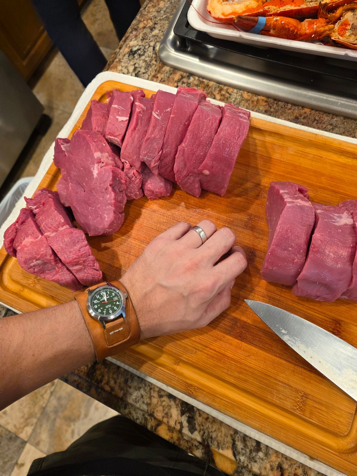 Photo by kananaios on November 28, 2025 of the Self-Made Winston Pattern in Unknown Natural Veg Tan.