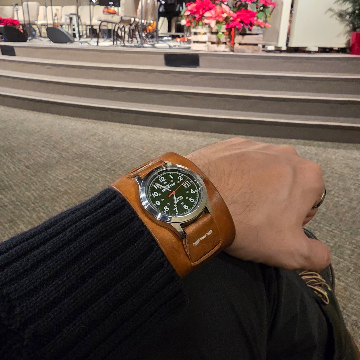 Photo by kananaios on December 15, 2025 of the Self-Made Winston Pattern in Unknown Natural Veg Tan.