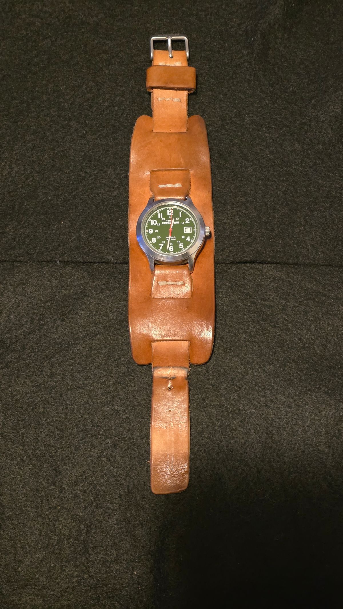 Photo by kananaios on February 1, 2026 of the Self-Made Winston Pattern in Unknown Natural Veg Tan.