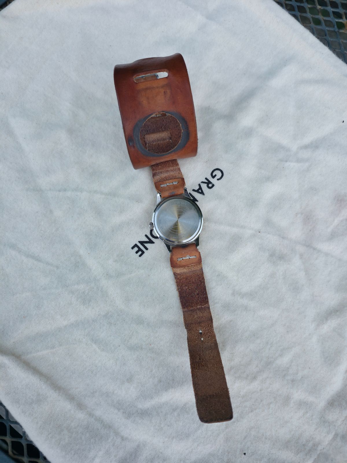 Photo by kananaios on March 4, 2026 of the Self-Made Winston Pattern in Unknown Natural Veg Tan.