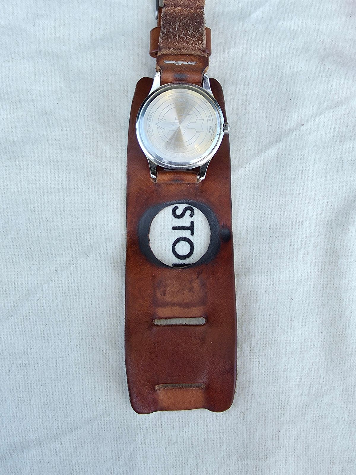 Photo by kananaios on April 2, 2026 of the Self-Made Winston Pattern in Unknown Natural Veg Tan.