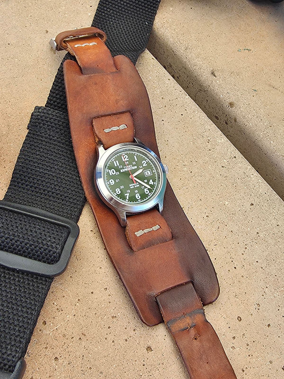 Photo by kananaios on May 9, 2026 of the Self-Made Winston Pattern in Unknown Natural Veg Tan.