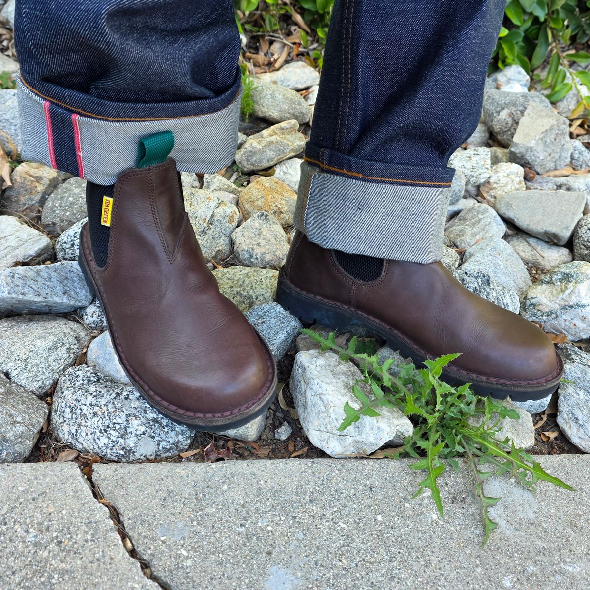 Photo by kananaios on April 10, 2026 of the Jim Green Stockman in Brown Full Grain.