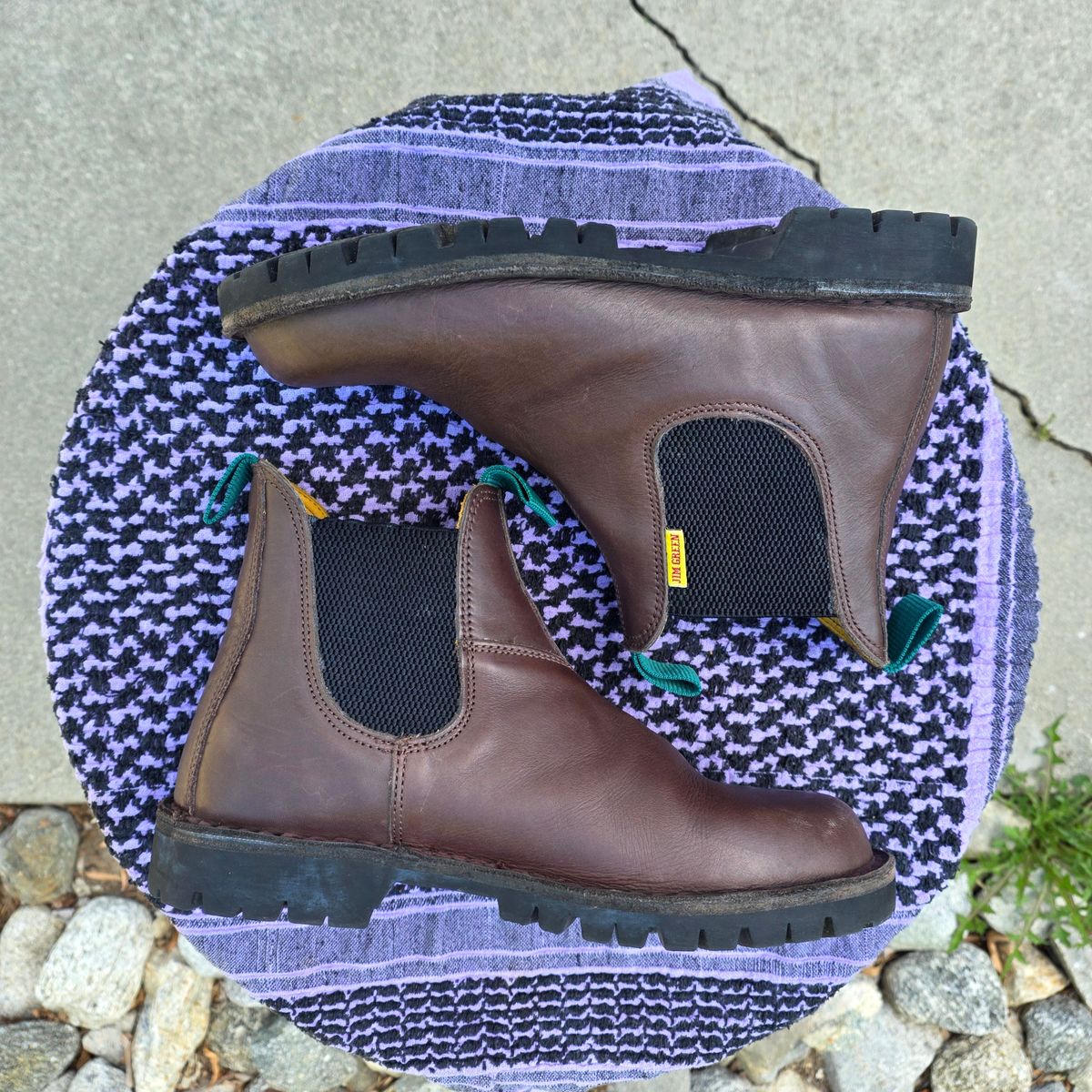 Photo by kananaios on April 10, 2026 of the Jim Green Stockman in Brown Full Grain.