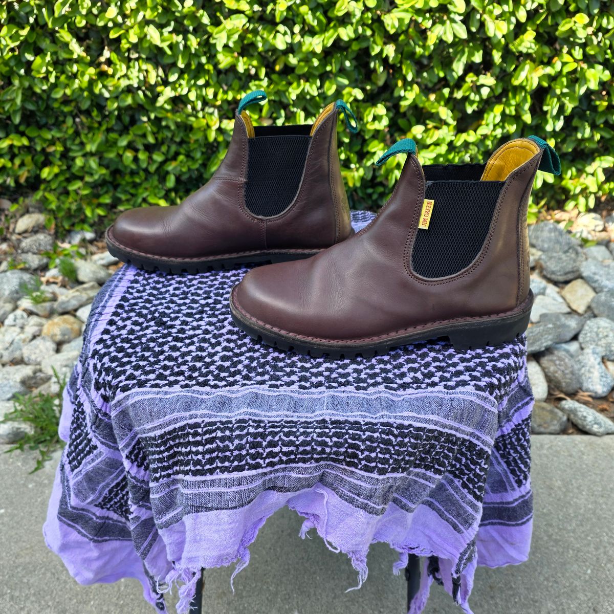 Photo by kananaios on April 10, 2026 of the Jim Green Stockman in Brown Full Grain.