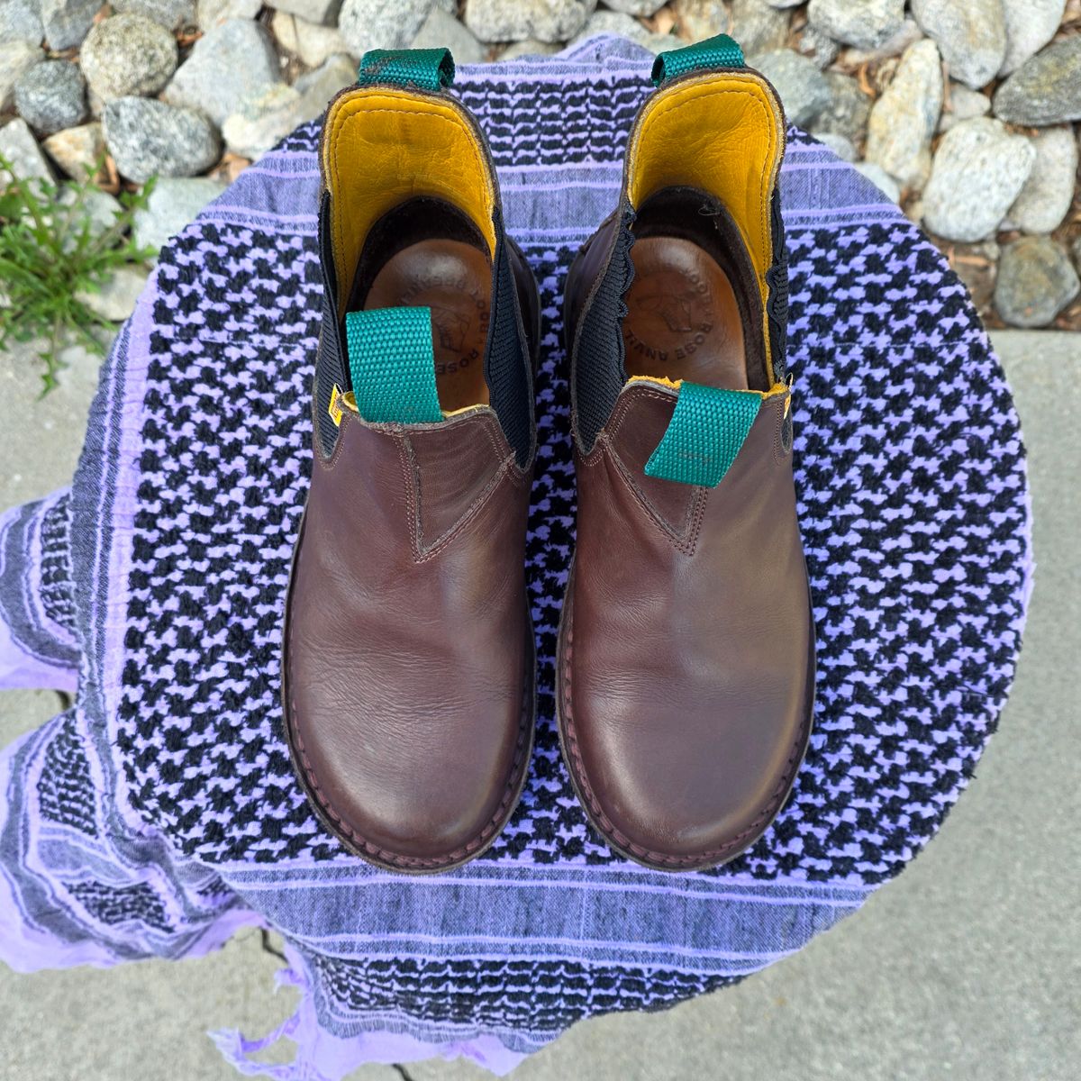 Photo by kananaios on April 10, 2026 of the Jim Green Stockman in Brown Full Grain.