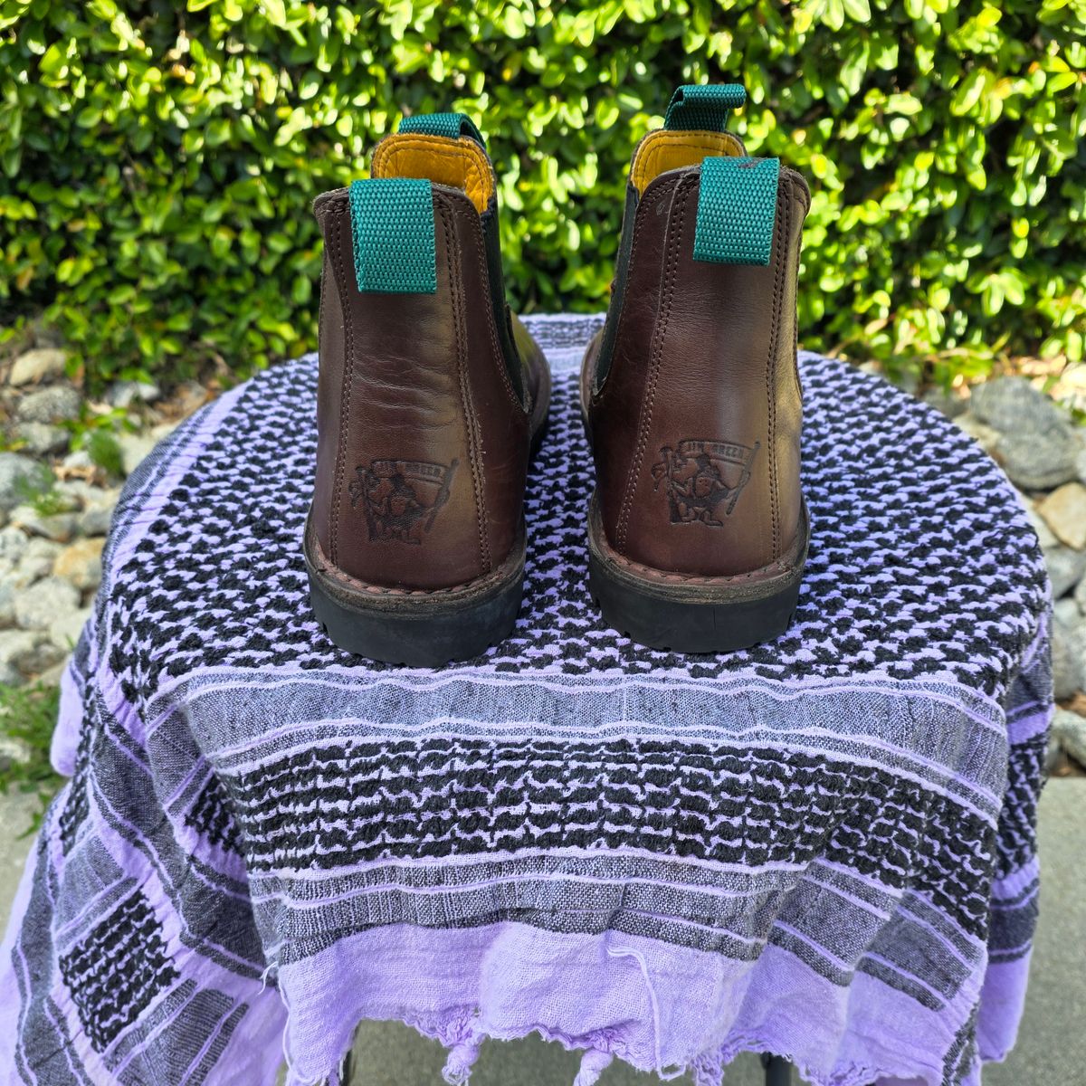 Photo by kananaios on April 10, 2026 of the Jim Green Stockman in Brown Full Grain.