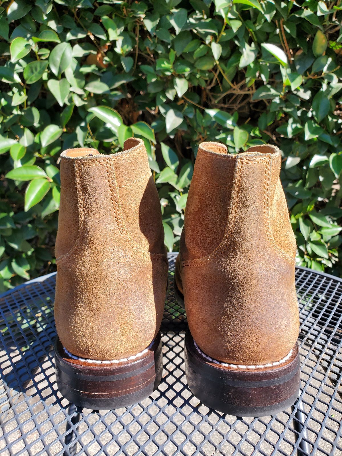 Photo by kananaios on January 2, 2024 of the Thursday Captain in Safari WeatherSafe Suede.