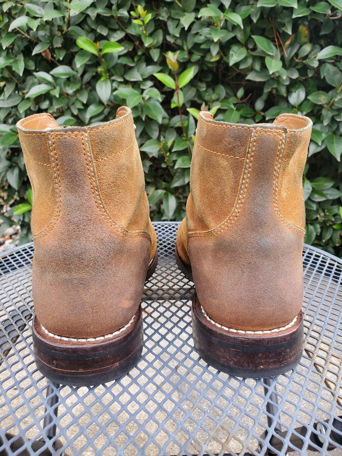 Photo by kananaios on March 3, 2024 of the Thursday Captain in Safari WeatherSafe Suede.