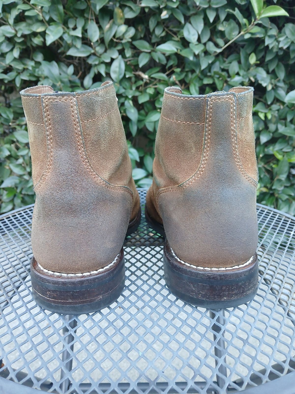 Photo by kananaios on April 2, 2024 of the Thursday Captain in Safari WeatherSafe Suede.