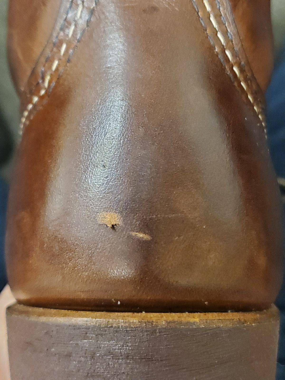 Photo by kananaios on February 6, 2024 of the Red Wing Iron Ranger in S.B. Foot Amber Harness.