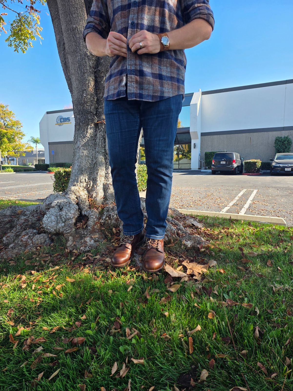 Photo by kananaios on December 11, 2025 of the Red Wing Iron Ranger in S.B. Foot Amber Harness.