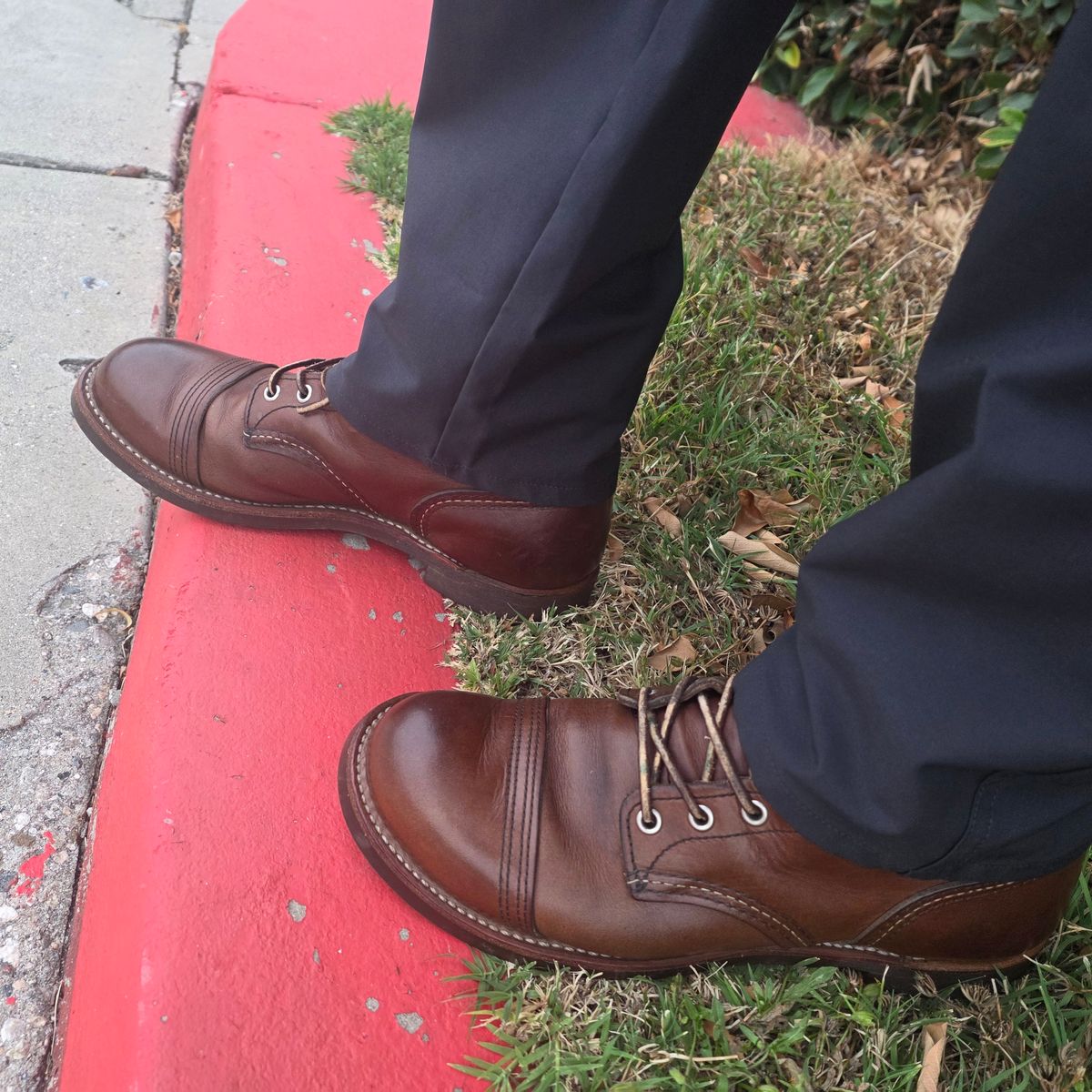 Photo by kananaios on May 15, 2026 of the Red Wing Iron Ranger in S.B. Foot Amber Harness.