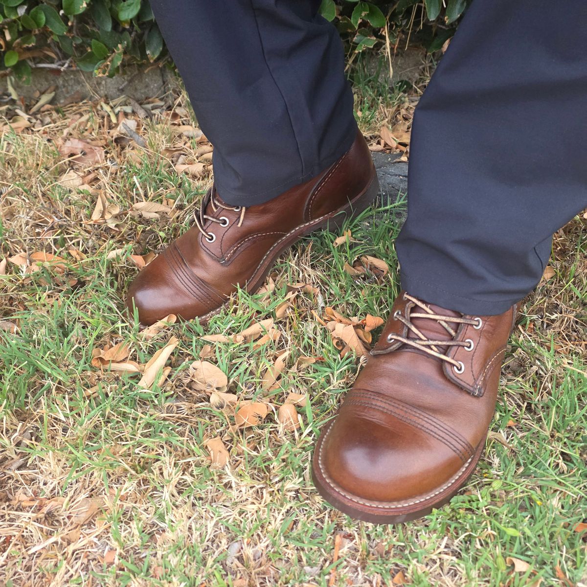 Photo by kananaios on May 15, 2026 of the Red Wing Iron Ranger in S.B. Foot Amber Harness.