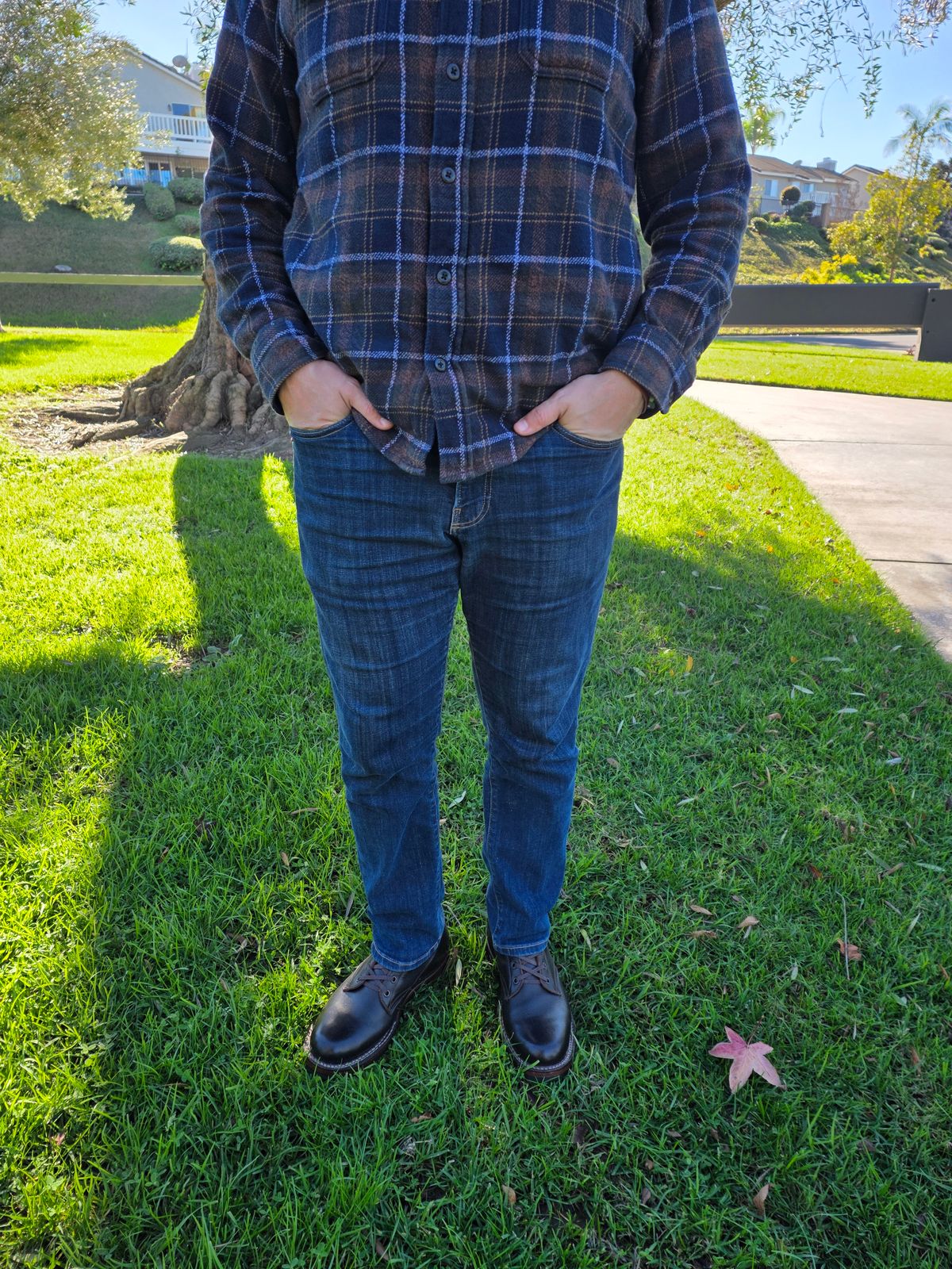 Photo by kananaios on January 9, 2026 of the White's Semi-Dress in Seidel Brown Dress.