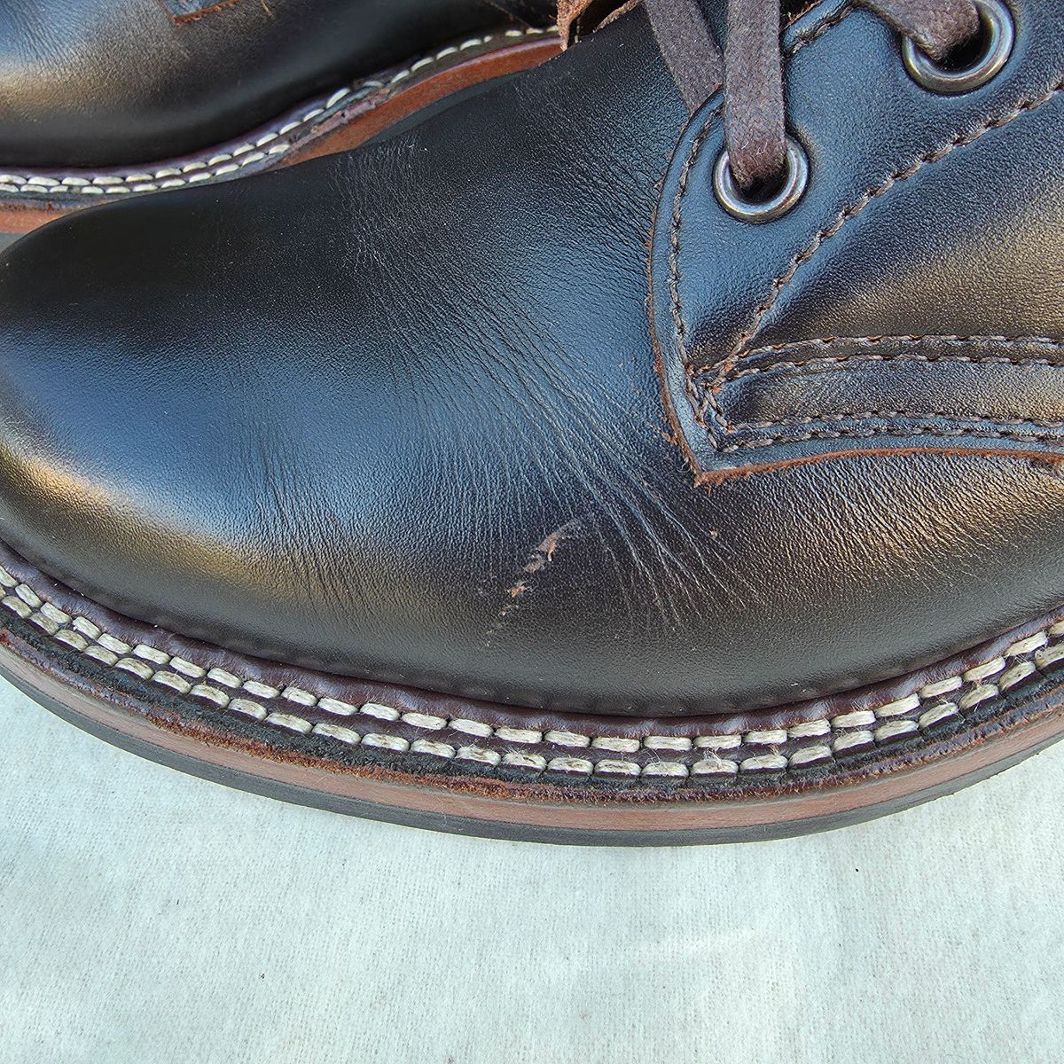 Photo by kananaios on January 9, 2026 of the White's Semi-Dress in Seidel Brown Dress.