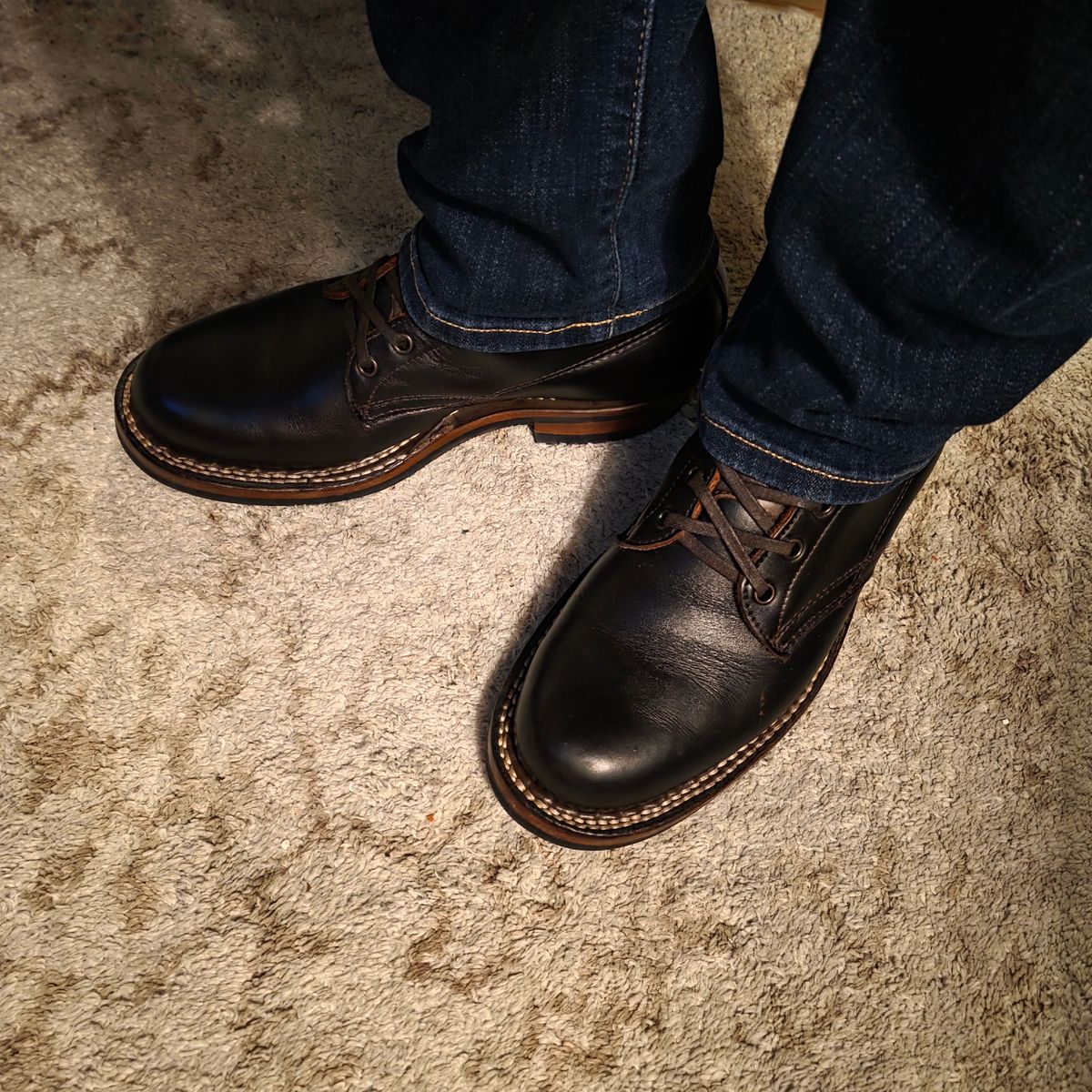 Photo by kananaios on January 22, 2026 of the White's Semi-Dress in Seidel Brown Dress.