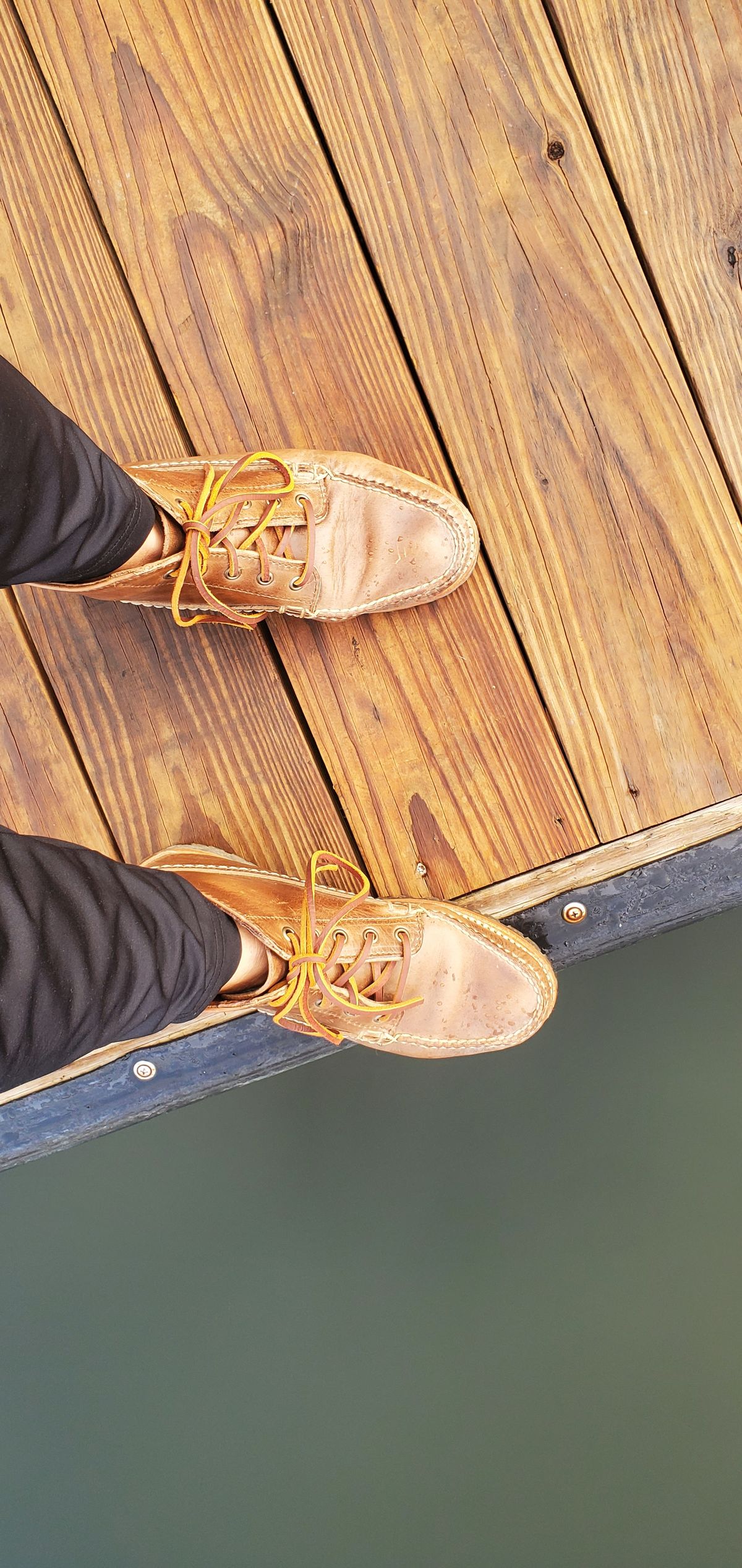 Photo by up2in2 on October 5, 2023 of the Oak Street Bootmakers Camp Boot in Horween Natural Chromexcel.