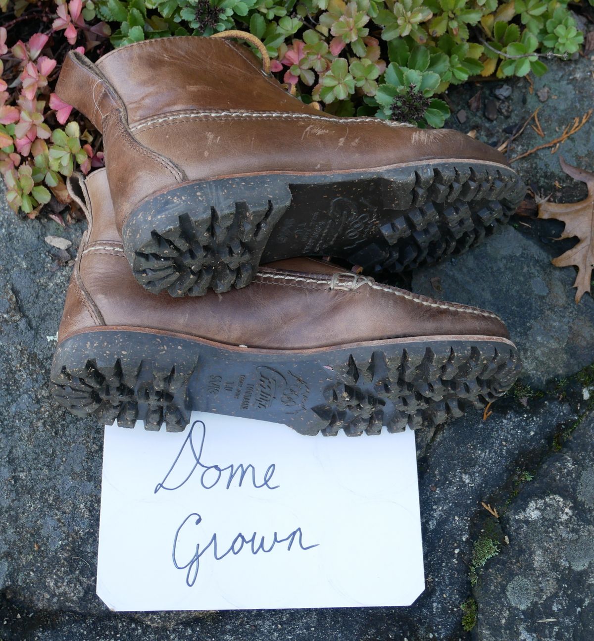 Photo by up2in2 on November 1, 2023 of the Oak Street Bootmakers Camp Boot in Horween Natural Chromexcel.