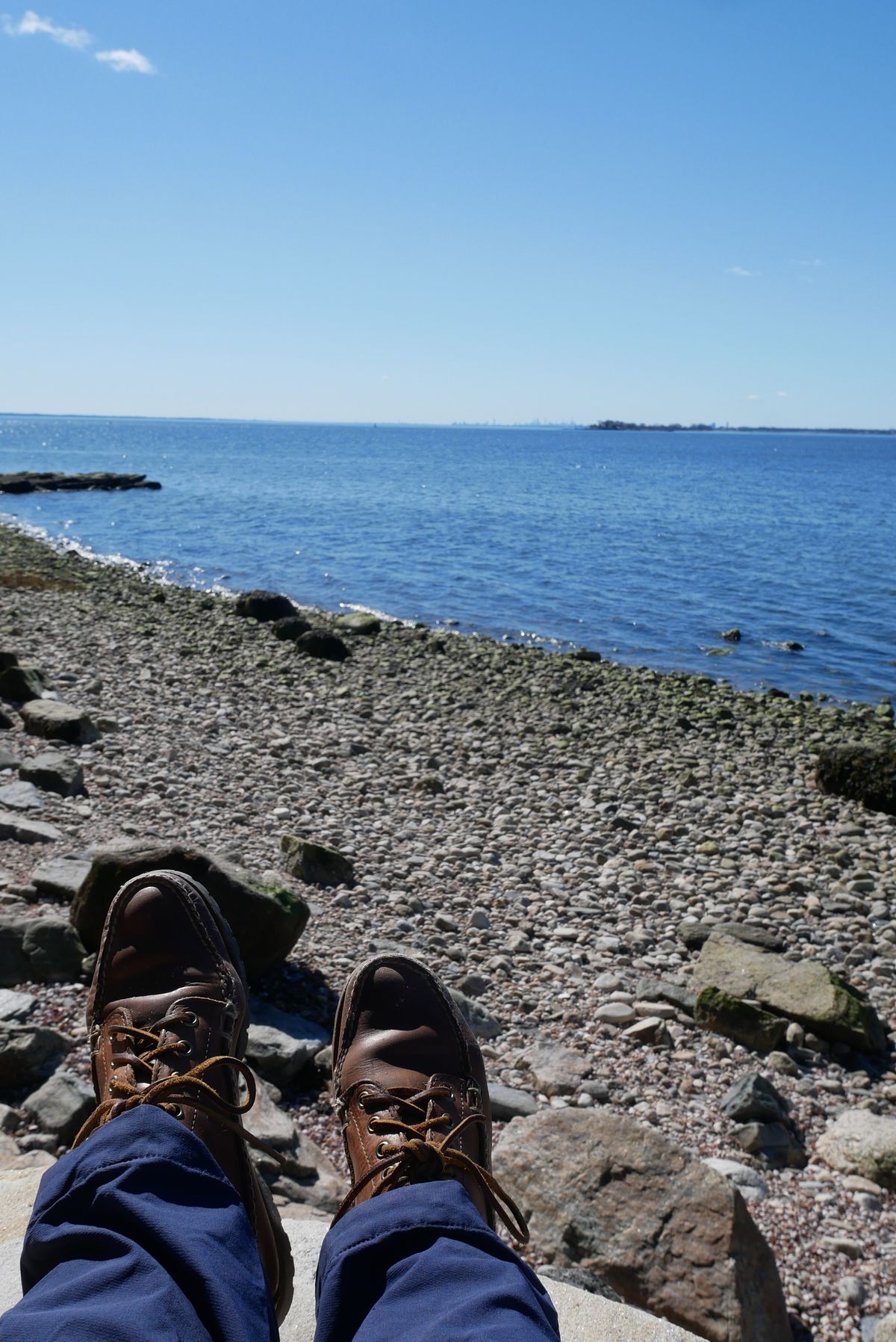Photo by up2in2 on March 5, 2024 of the Oak Street Bootmakers Camp Boot in Horween Natural Chromexcel.