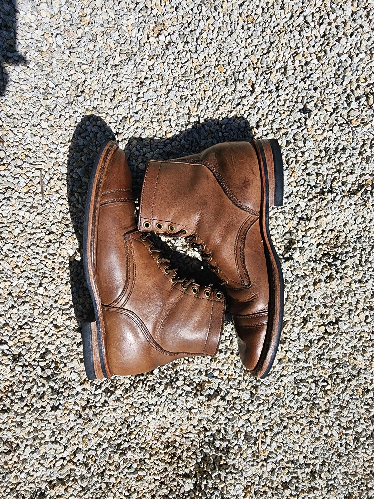 Photo by Capt305 on November 1, 2022 of the White's MP-M1TC in Horween Natural Chromexcel.