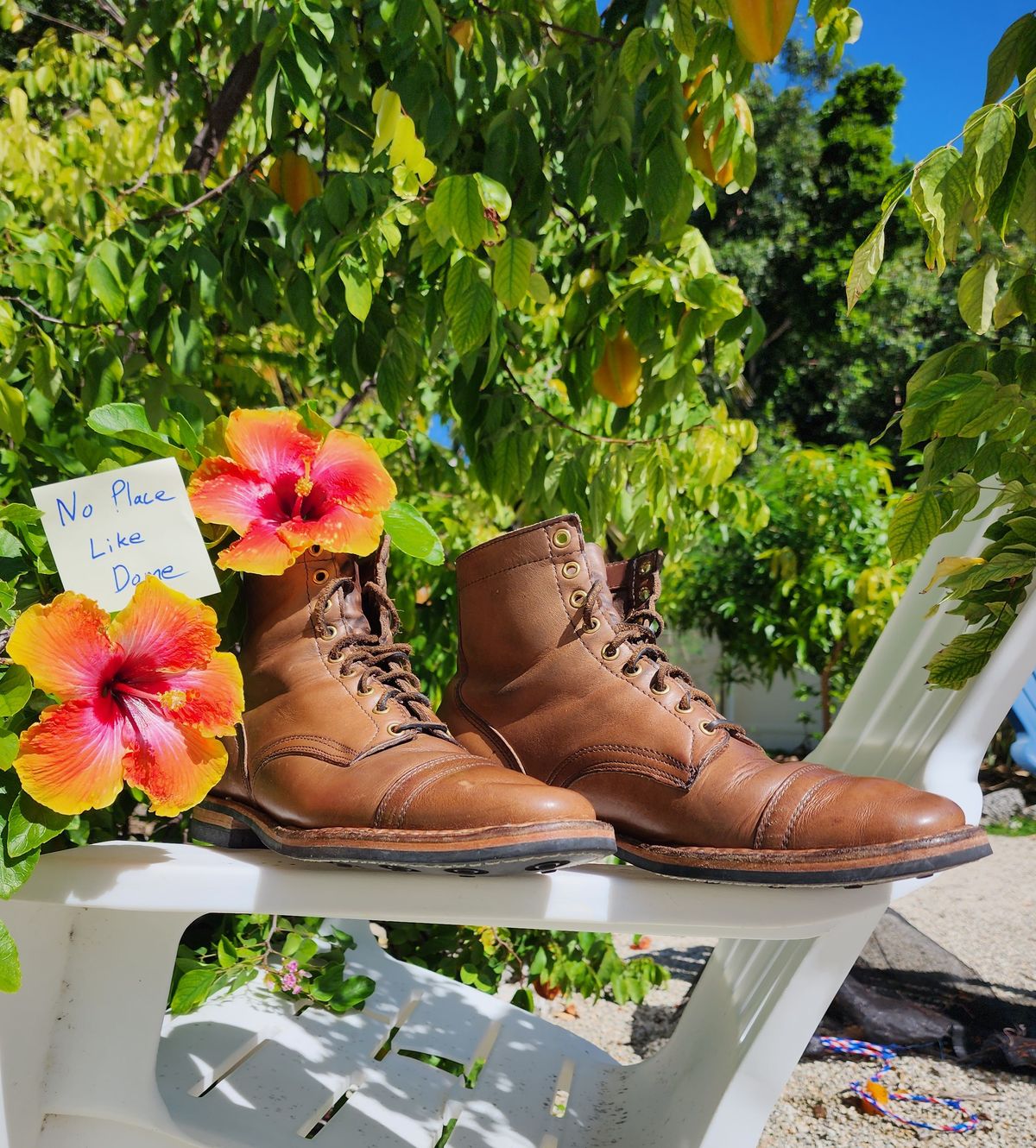 Photo by Capt305 on November 1, 2022 of the White's MP-M1TC in Horween Natural Chromexcel.