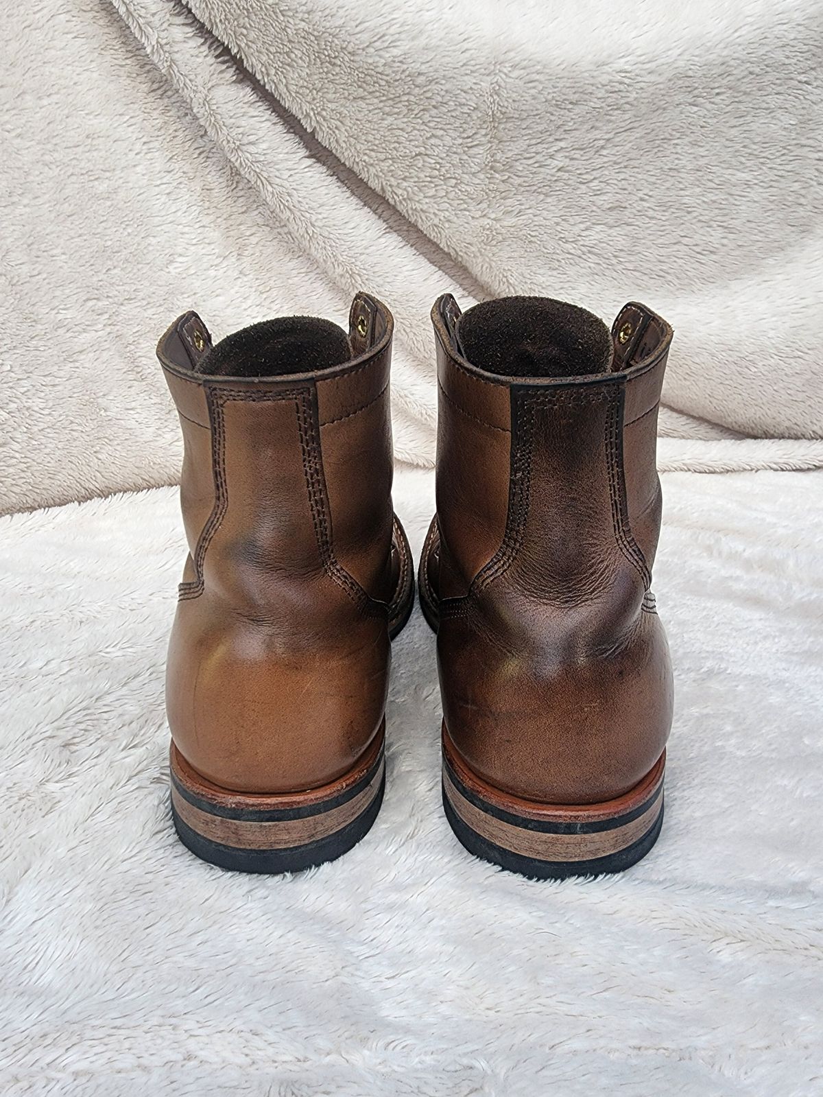 Photo by Capt305 on December 2, 2022 of the White's MP-M1TC in Horween Natural Chromexcel.