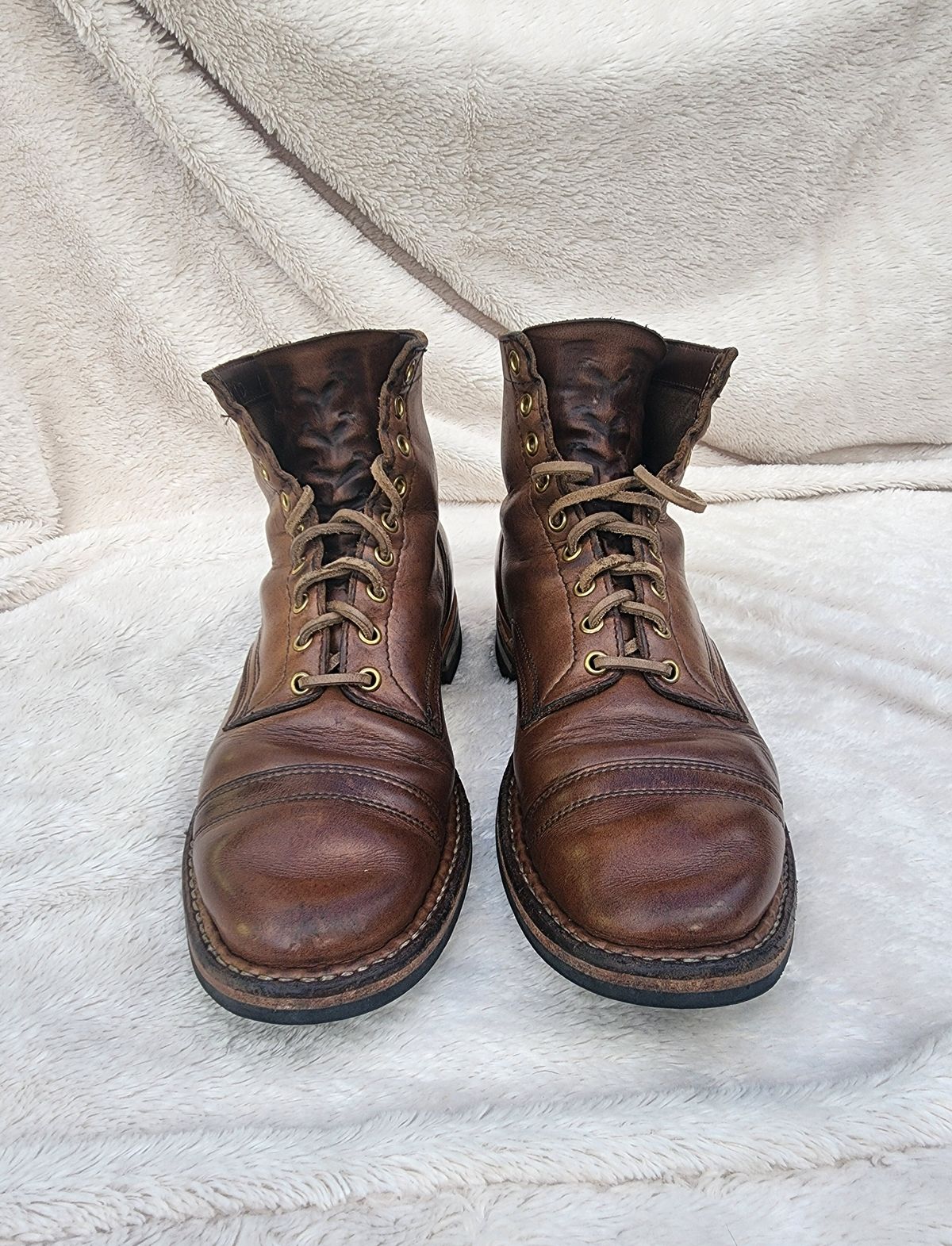 Photo by Capt305 on December 2, 2022 of the White's MP-M1TC in Horween Natural Chromexcel.