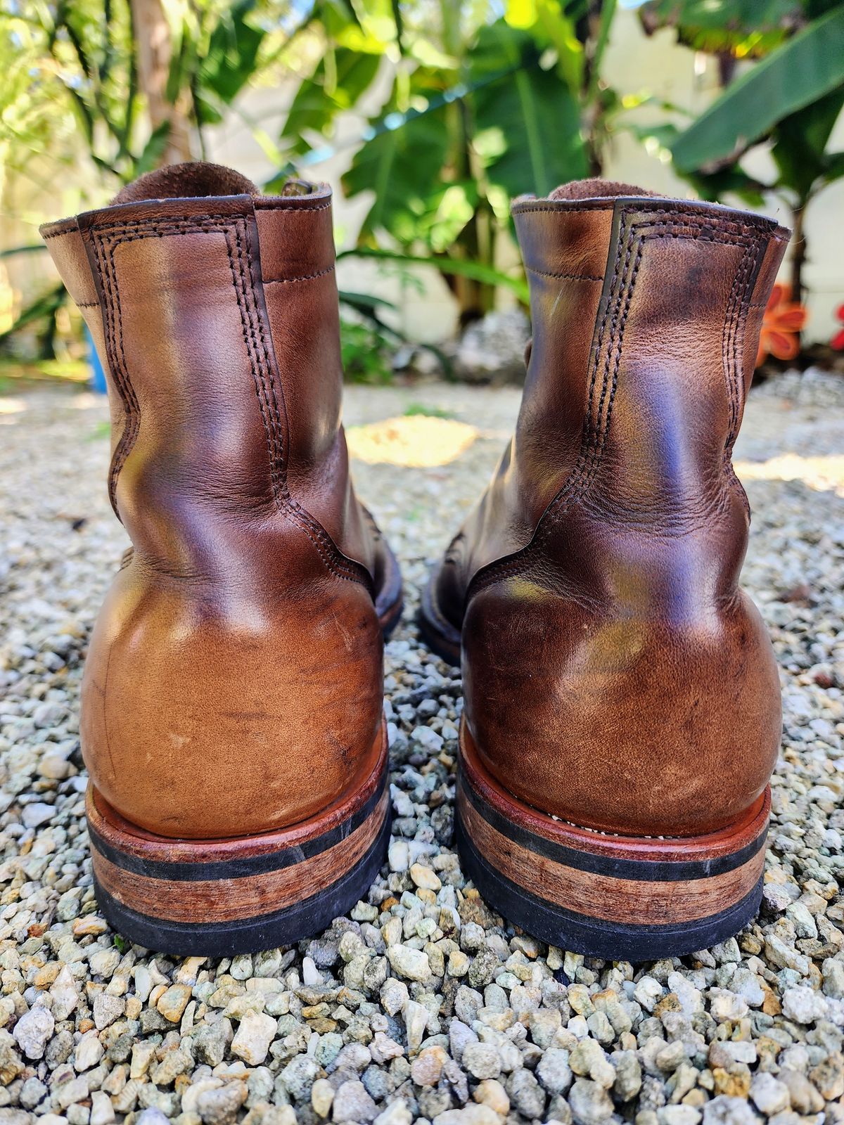 Photo by Capt305 on February 5, 2023 of the White's MP-M1TC in Horween Natural Chromexcel.