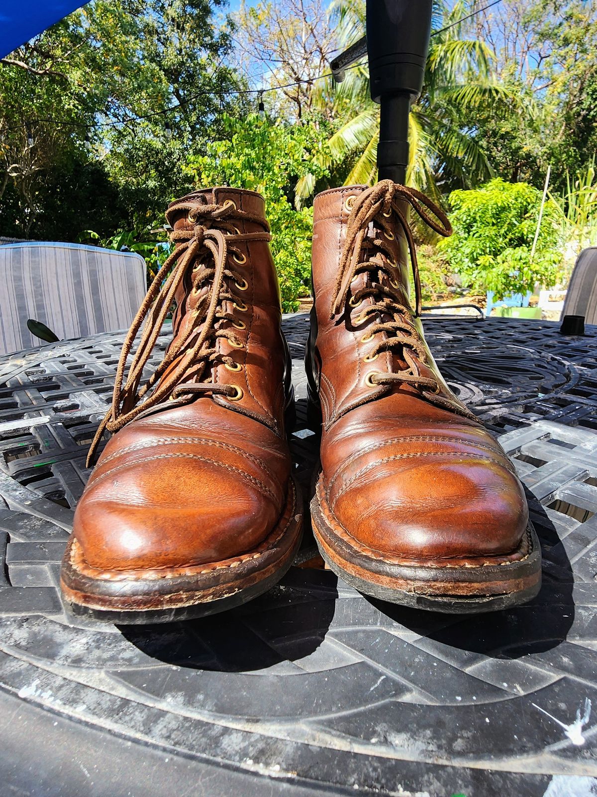 Photo by Capt305 on April 1, 2023 of the White's MP-M1TC in Horween Natural Chromexcel.