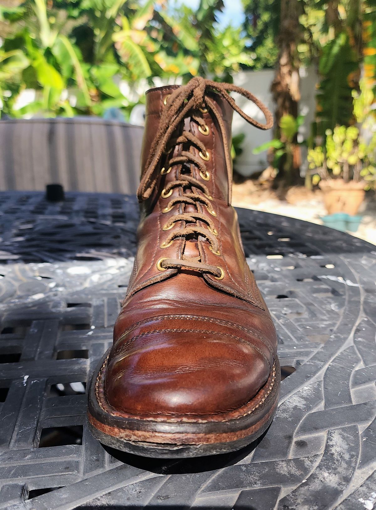 Photo by Capt305 on April 1, 2023 of the White's MP-M1TC in Horween Natural Chromexcel.