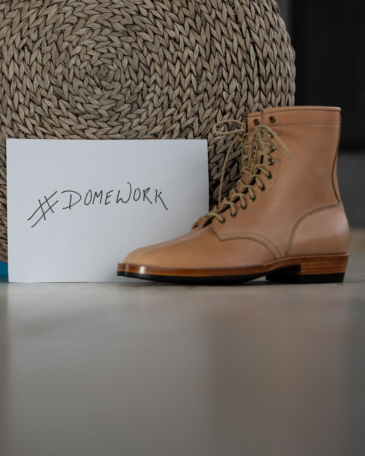 Photo by aj2603 on October 1, 2022 of the Onderhoud SVC02 Packer Boot in Shinki Natural Oiled Horsebutt.
